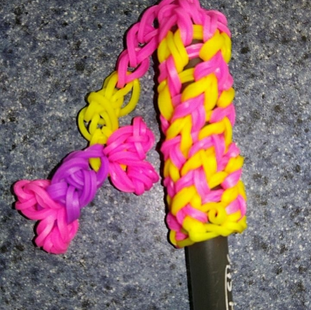 Pen and a pin holder